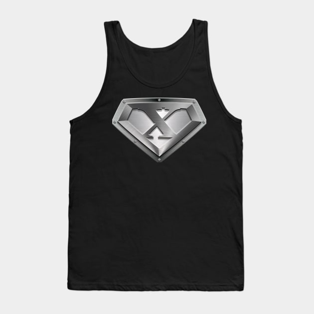 Super Sleek Style X Symbol Tank Top by TheGraphicGuru